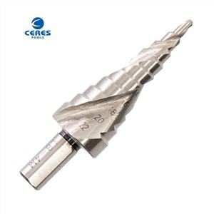 HSS Spiral Flute Step Drill Bits