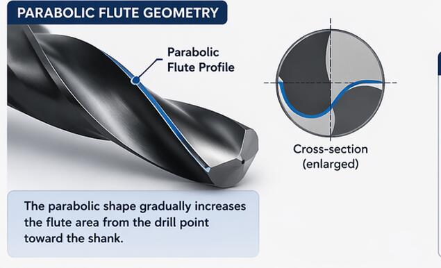 Why Parabolic Flutes Are Used in Deep Hole Drilling1 Why Parabolic Flutes Are Used in Deep Hole Drilling1